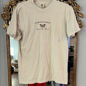 Let Everything That Have Breath Praise the Lord Embroidered Shirt Size Medium